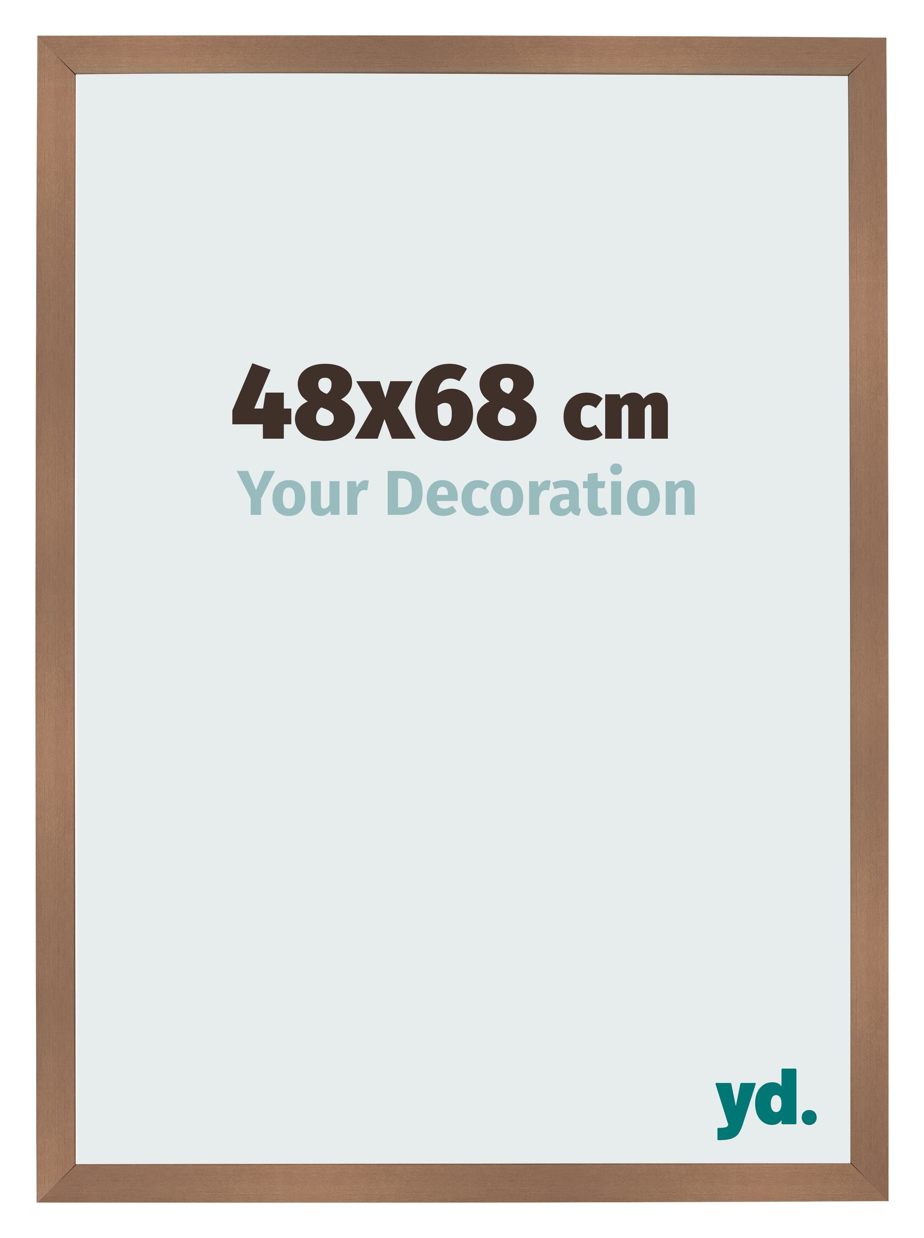 Photo Frame 48x68cm Copper Design MDF Bologna Front Size | Yourdecoration.com