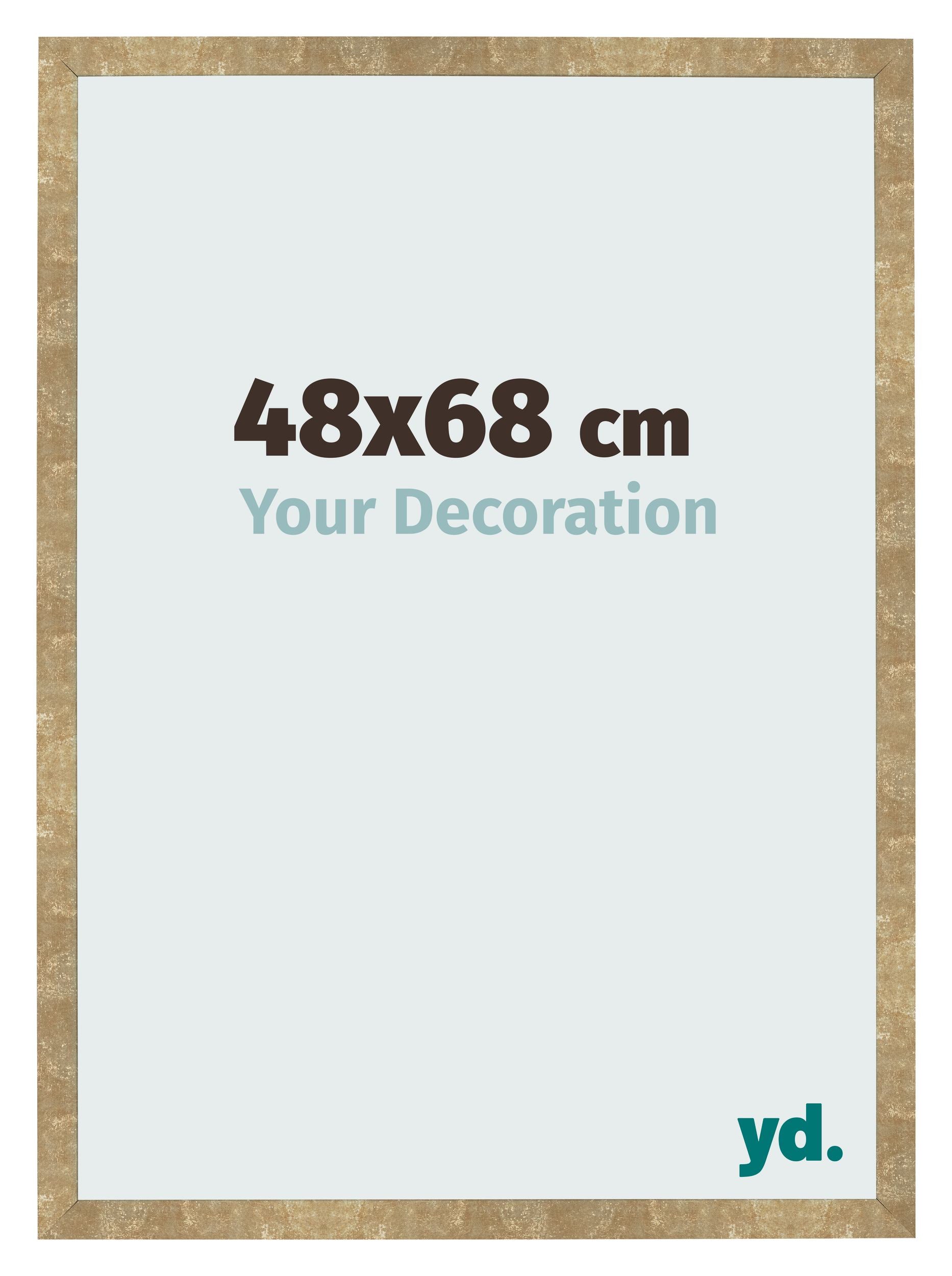 Photo Frame 48x68cm Gold Antique MDF Bologna Front Size | Yourdecoration.com