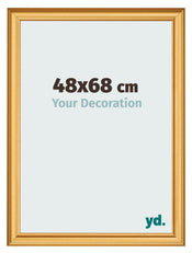 Photo Frame 48x68cm Gold Matte MDF Lazio Front Size | Yourdecoration.com