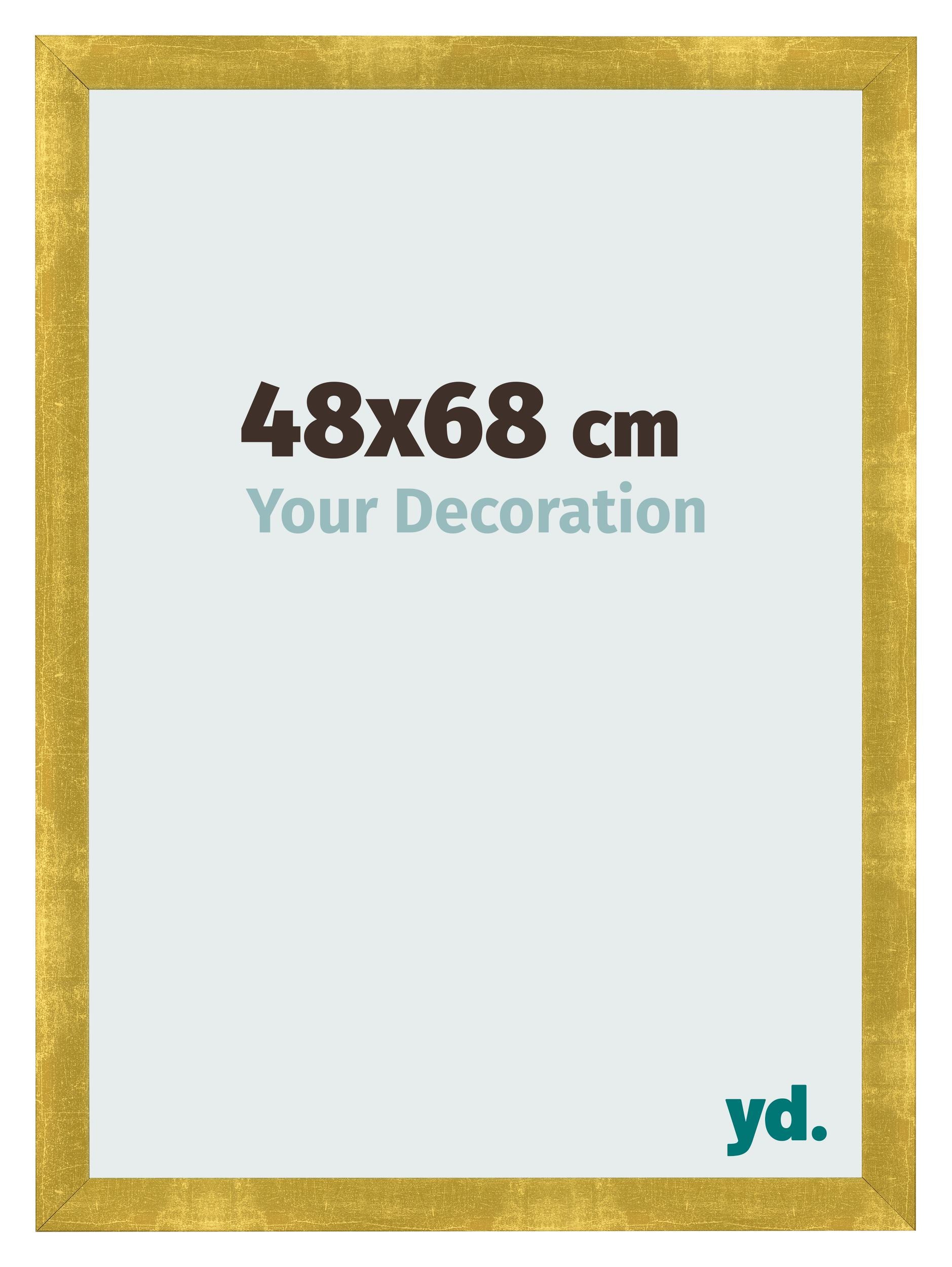 Photo Frame 48x68cm Gold Vintage MDF Pisa Front Size | Yourdecoration.com