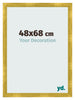 Photo Frame 48x68cm Gold Vintage MDF Pisa Front Size | Yourdecoration.com