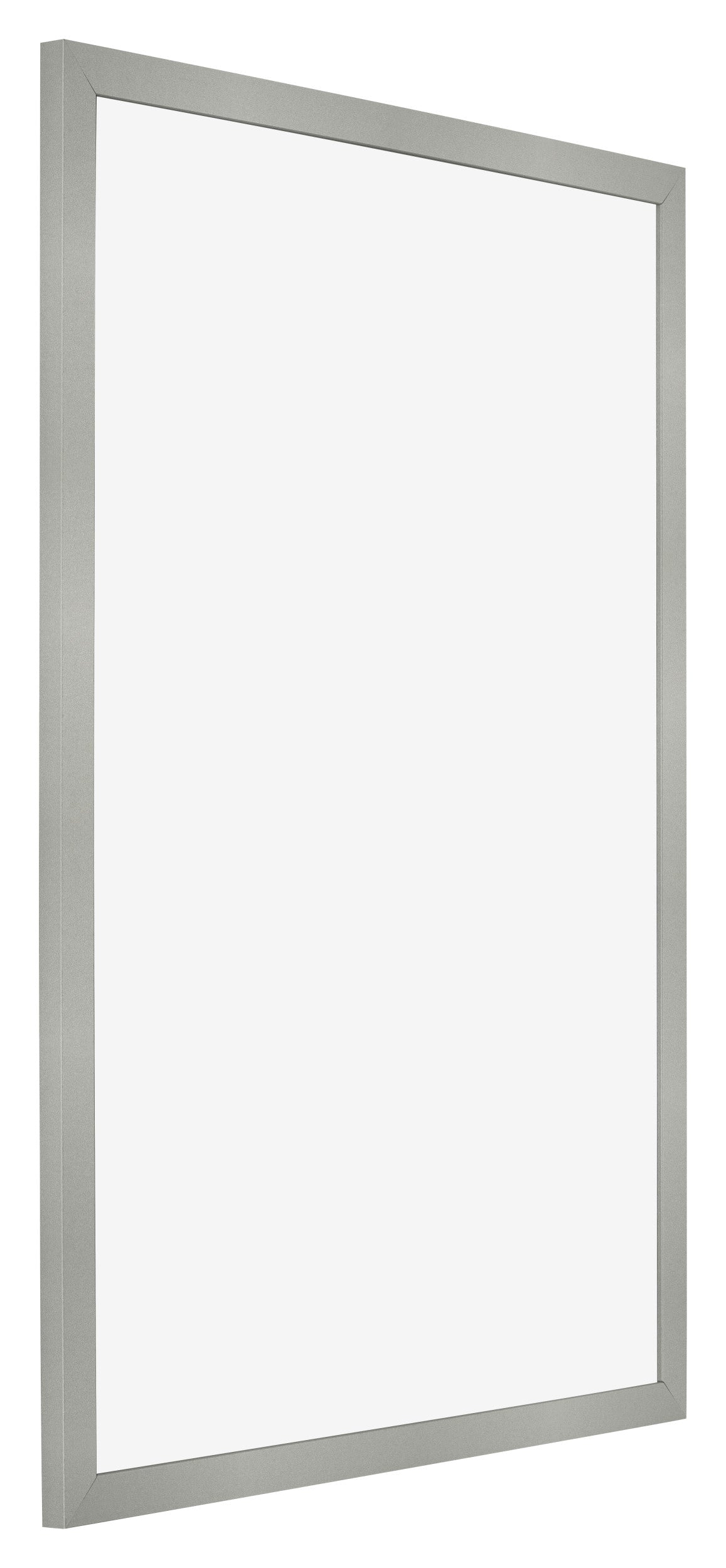 Photo Frame 48x68cm Silver Matte MDF Bologna Front Oblique | Yourdecoration.com