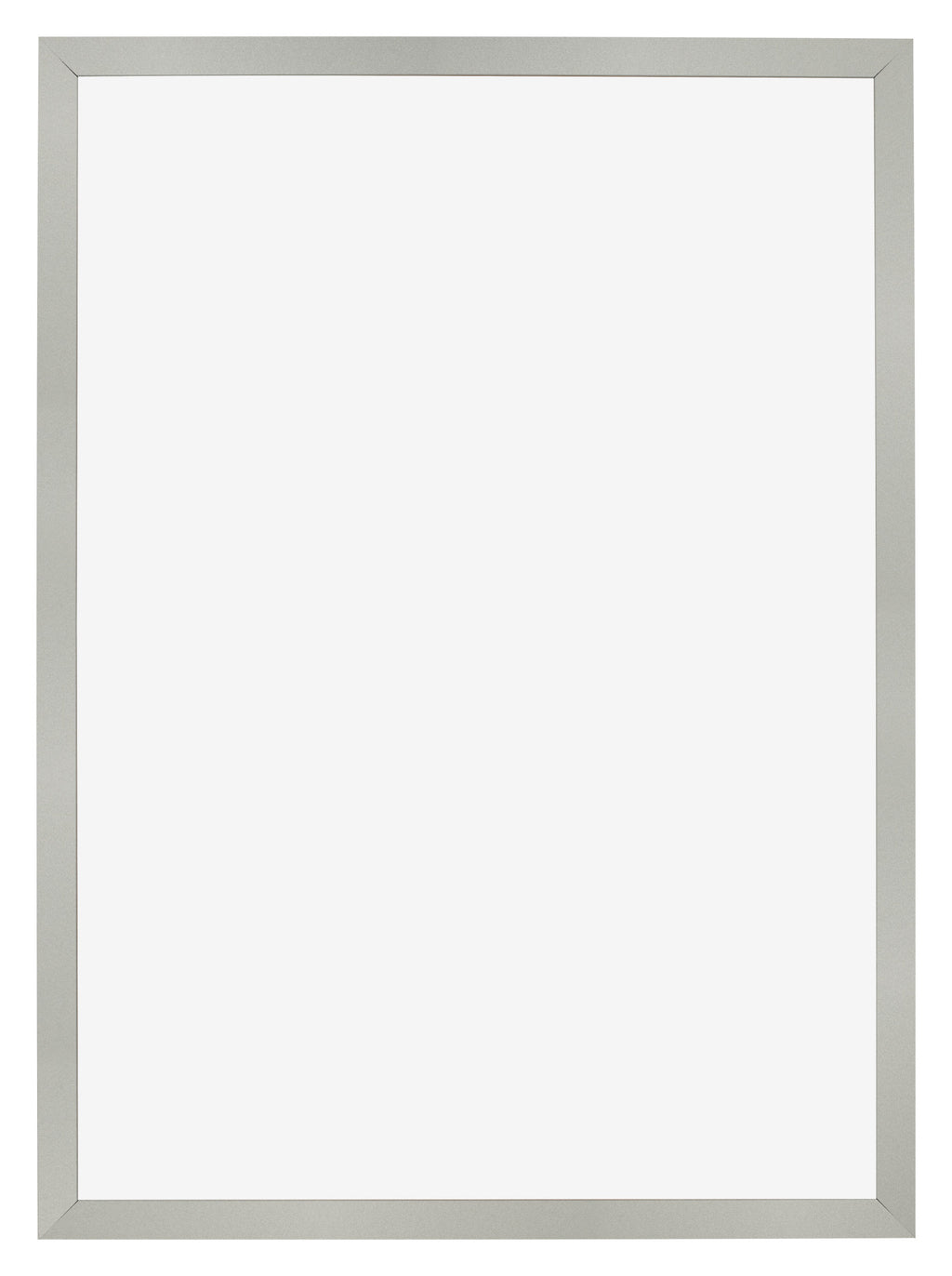 Photo Frame 48x68cm Silver Matte MDF Bologna Front | Yourdecoration.com