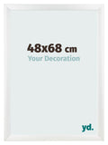Photo Frame 48x68cm White Vintage MDF Pisa Front Size | Yourdecoration.com