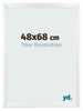 Photo Frame 48x68cm White Vintage MDF Pisa Front Size | Yourdecoration.com