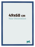 Photo Frame 49x68 cm Dark Blue MDF Bologna Front Size | Yourdecoration.com