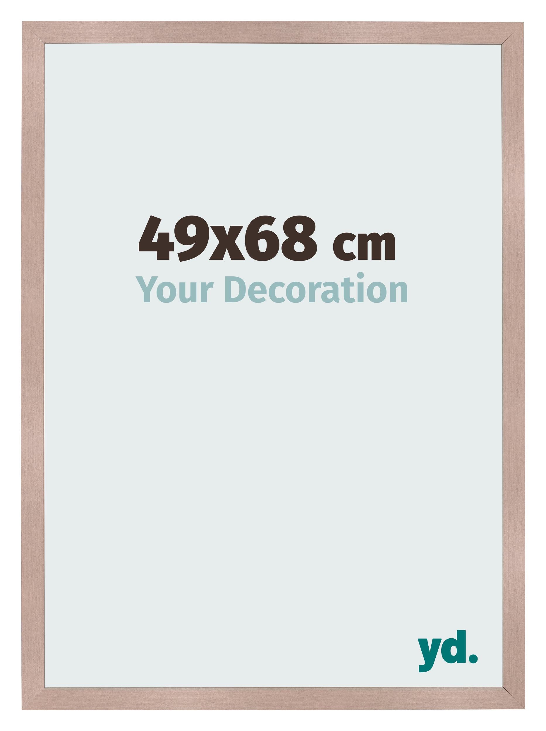 Photo Frame 49x68 cm Dusty Pink MDF Bologna Front Size | Yourdecoration.com