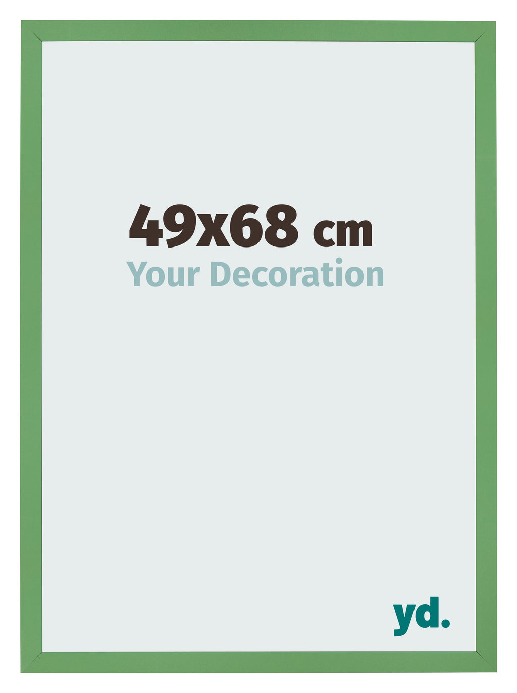 Photo Frame 49x68 cm Green MDF Bologna Front Size | Yourdecoration.com