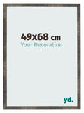 Photo Frame 49x68 cm Oxidized Metal MDF Bologna Front Size | Yourdecoration.com
