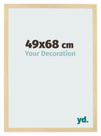 Photo Frame 49x68cm Beech Design MDF Bologna Front Size | Yourdecoration.com