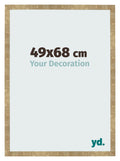Photo Frame 49x68cm Gold Antique MDF Bologna Front Size | Yourdecoration.com