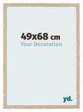 Photo Frame 49x68cm Sonoma Oak MDF Bologna Front Size | Yourdecoration.com