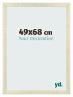 Photo Frame 49x68cm Sonoma Oak MDF Pisa Front Size | Yourdecoration.com