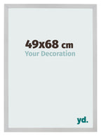 Photo Frame 49x68cm Stainless Steel MDF Bologna Front Size | Yourdecoration.com