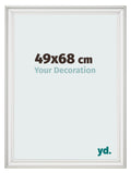 Photo Frame 49x68cm White Swept MDF Lazio Front Size | Yourdecoration.com