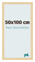 Photo Frame 50x100cm Beech Design MDF Bologna Front Size | Yourdecoration.com