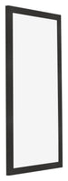 Photo Frame 50x100cm Black Matte MDF Bologna Front Oblique | Yourdecoration.com
