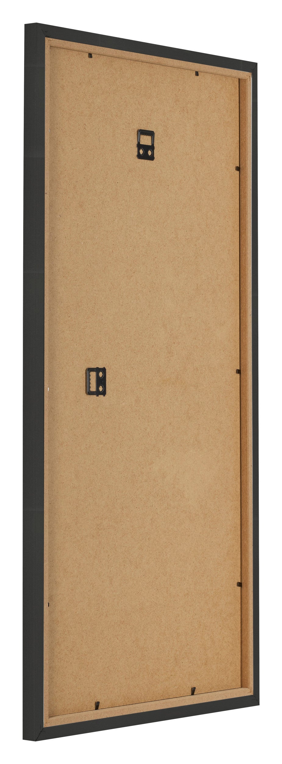 Photo Frame 50x100cm Black Woodgrain MDF Bologna Back Oblique | Yourdecoration.com