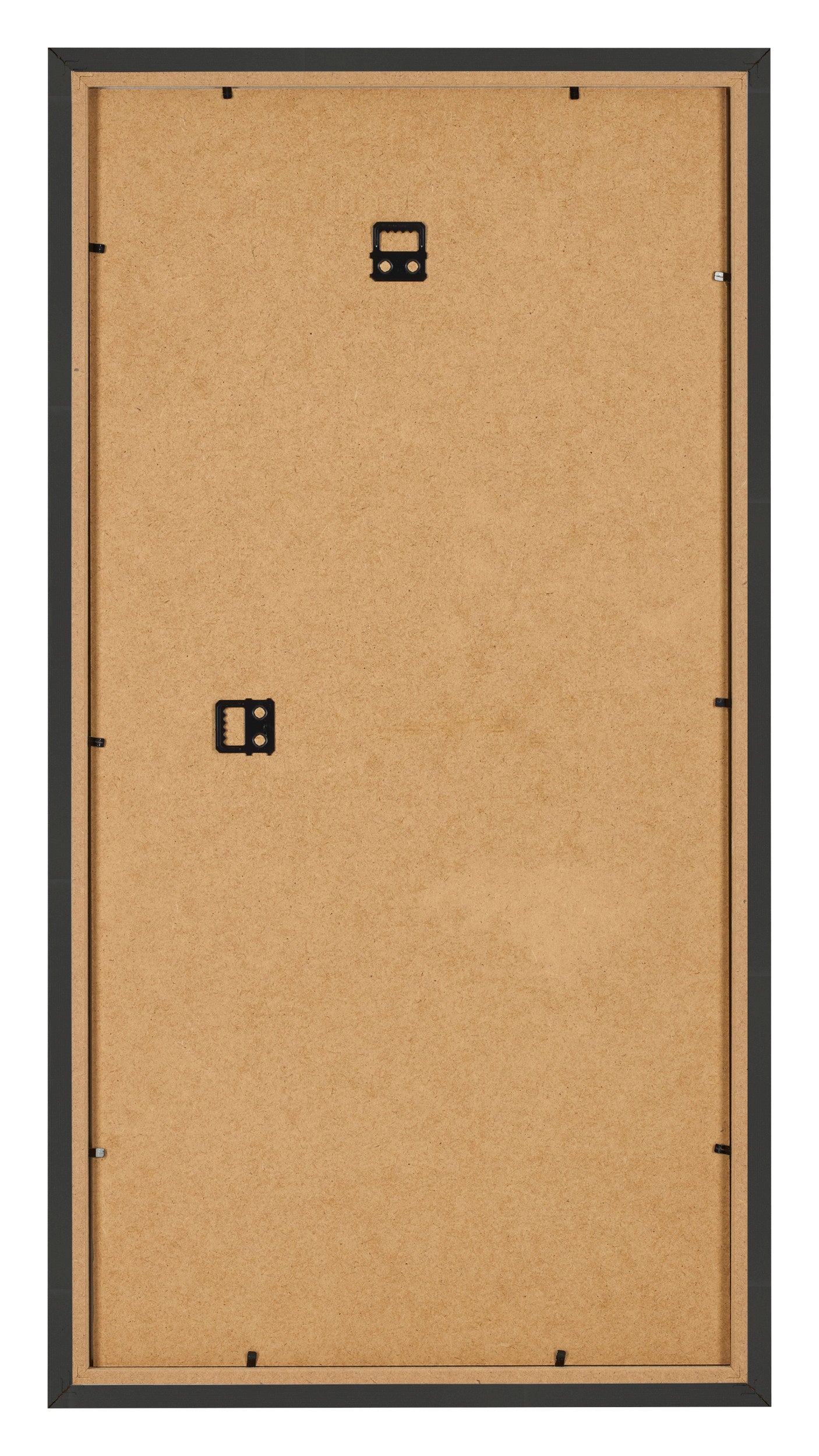 Photo Frame 50x100cm Black Woodgrain MDF Bologna Back | Yourdecoration.com