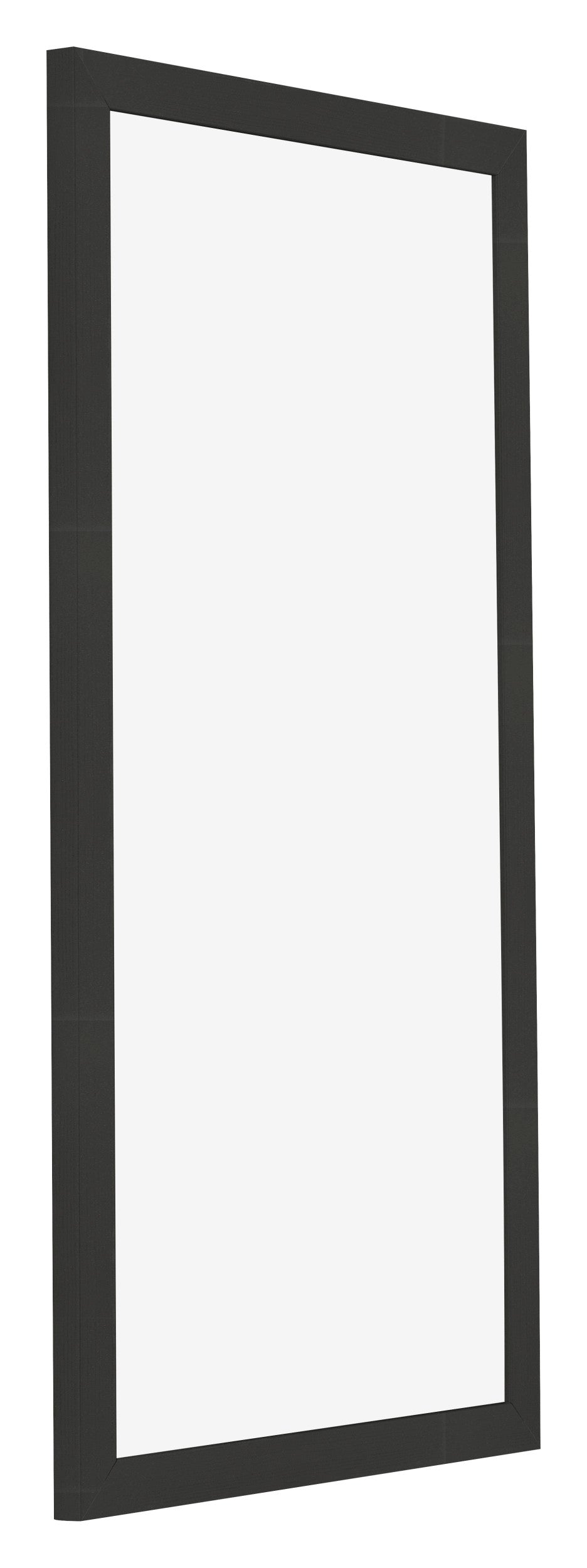 Photo Frame 50x100cm Black Woodgrain MDF Bologna Front Oblique | Yourdecoration.com