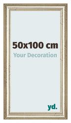 Photo Frame 50x100cm Metallic Gloss MDF Lazio Front Size | Yourdecoration.com