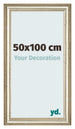 Photo Frame 50x100cm Metallic Gloss MDF Lazio Front Size | Yourdecoration.com