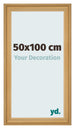 Photo Frame 50x100cm Pine Woodgrain MDF Lazio Front Size | Yourdecoration.com