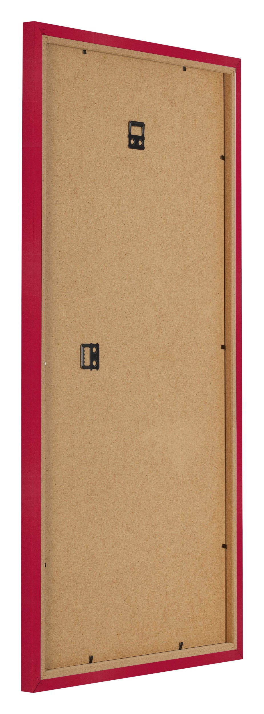 Photo Frame 50x100cm Red MDF Bologna Back Oblique | Yourdecoration.com