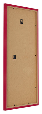 Photo Frame 50x100cm Red MDF Bologna Back Oblique | Yourdecoration.com