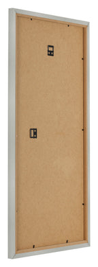 Photo Frame 50x100cm Silver Matte MDF Bologna Back Oblique | Yourdecoration.com