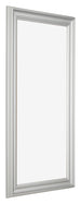 Photo Frame 50x100cm Silver Matte MDF Lazio Front Oblique | Yourdecoration.com