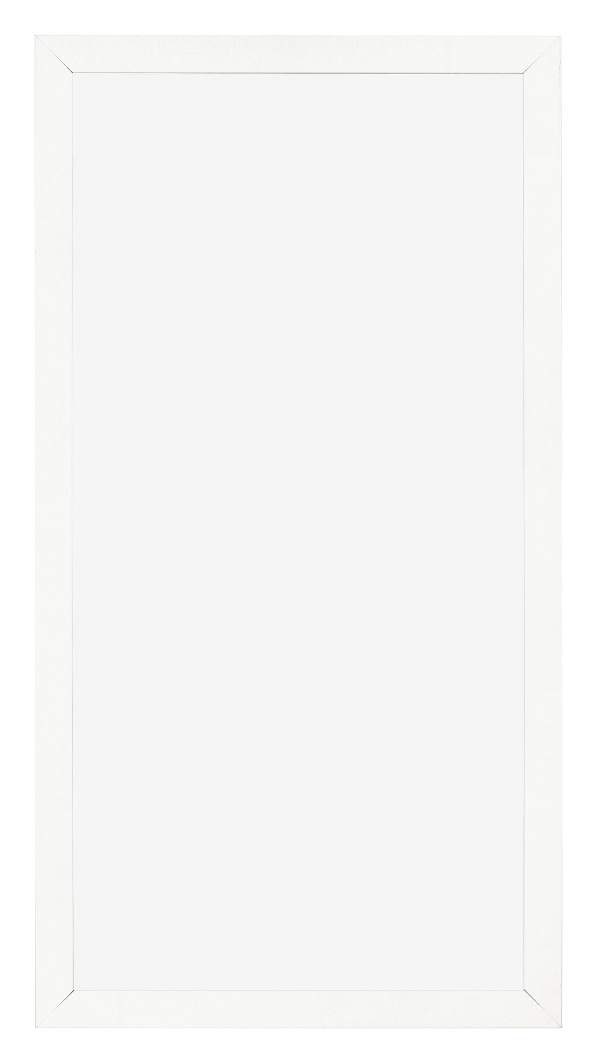 Photo Frame 50x100cm White High Gloss MDF Bologna Front | Yourdecoration.com