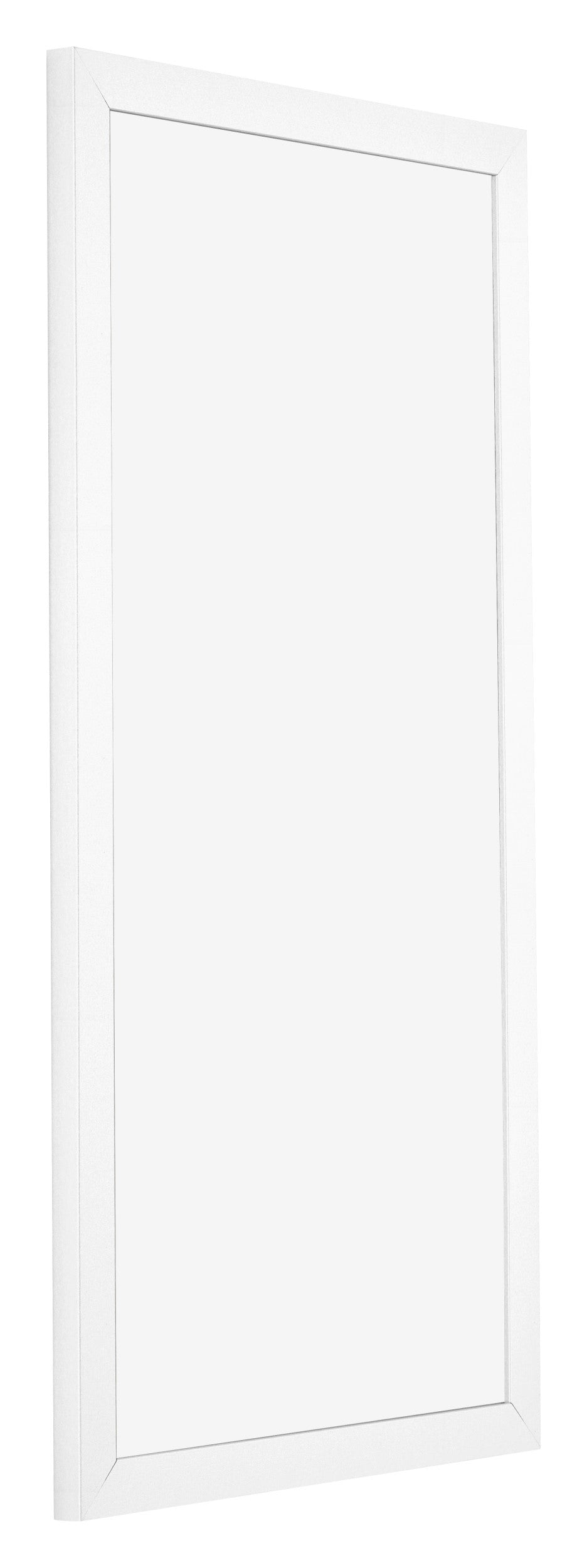 Photo Frame 50x100cm White Matte MDF Bologna Front Oblique | Yourdecoration.com
