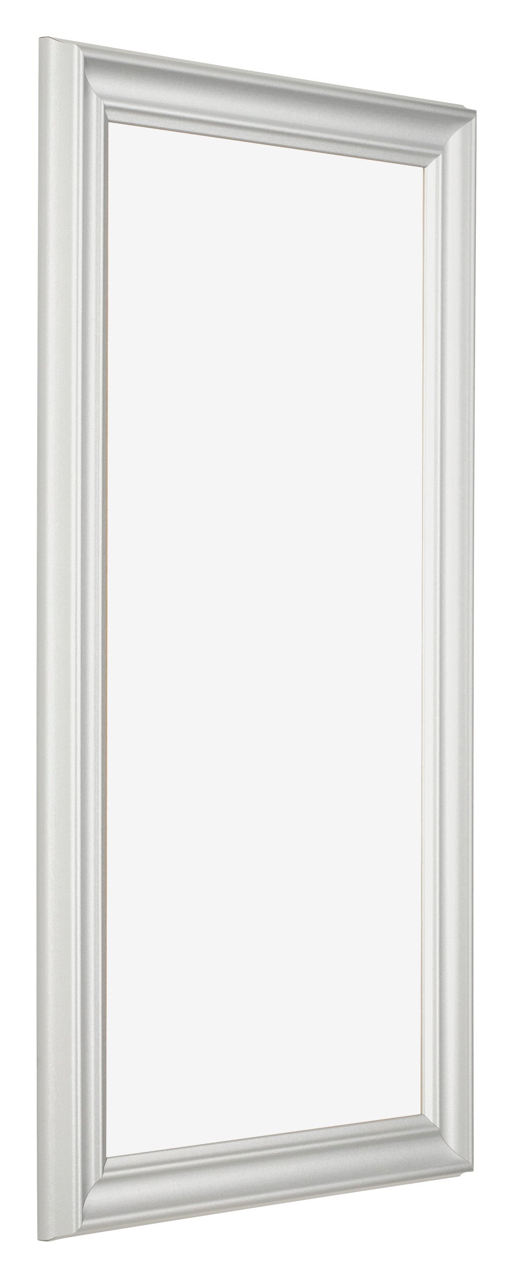 Photo Frame 50x100cm White Swept MDF Lazio Front Oblique | Yourdecoration.com