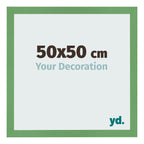 Photo Frame 50x50 cm Green MDF Bologna Front Size | Yourdecoration.com