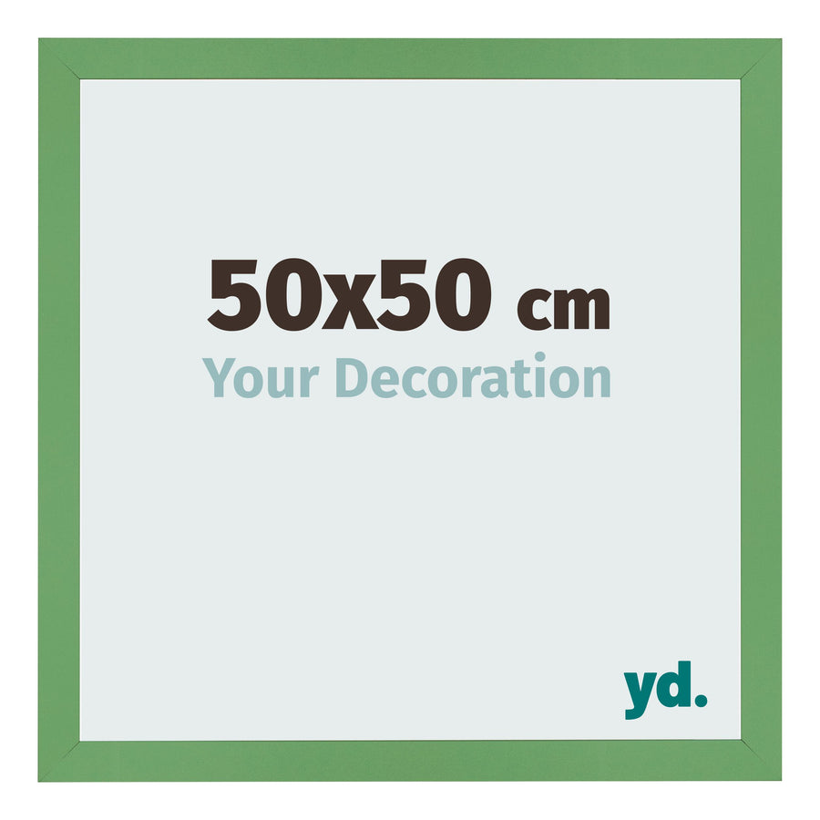 Photo Frame 50x50 cm Green MDF Bologna Front Size | Yourdecoration.com
