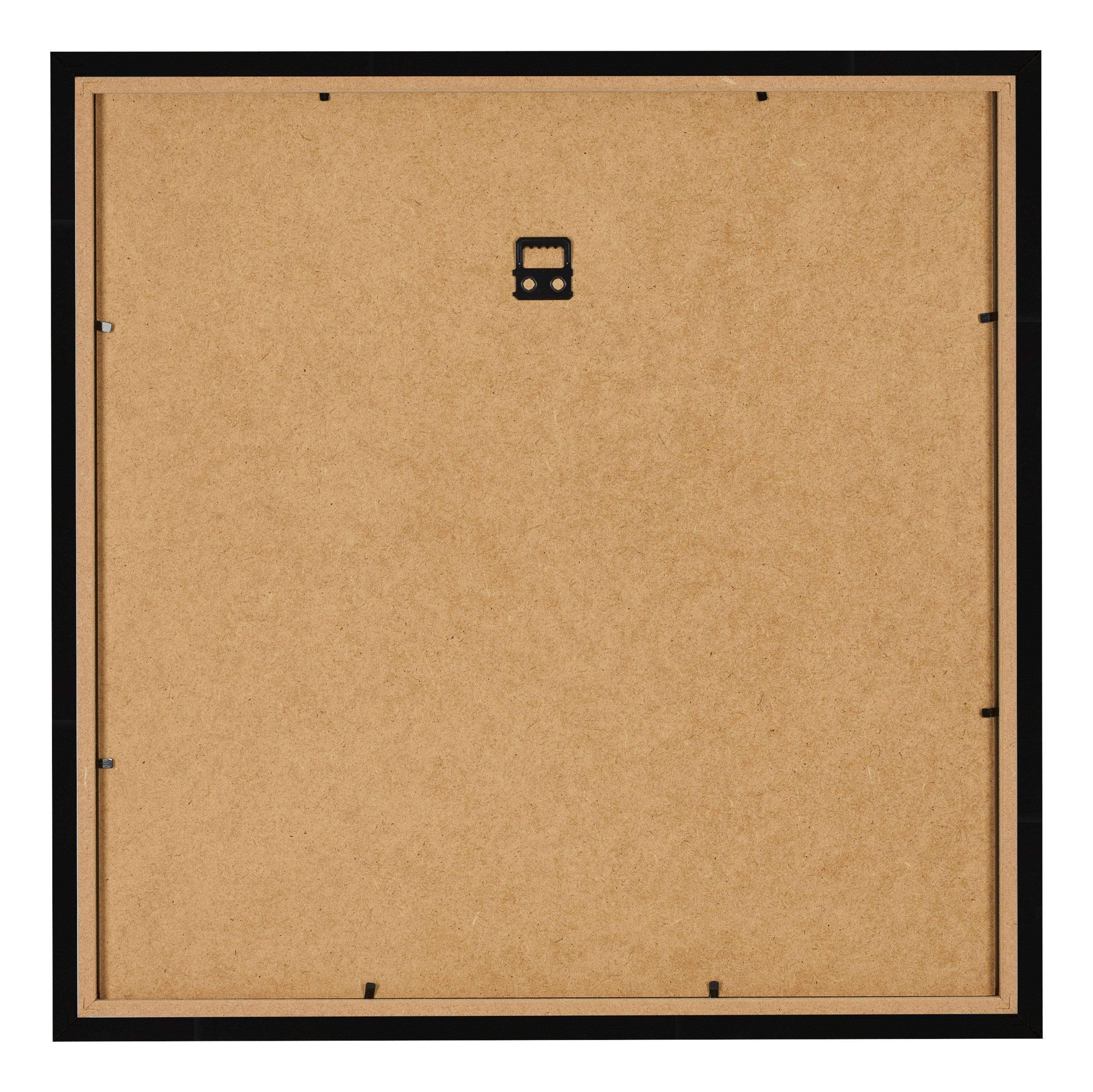 Photo Frame 50x50cm Black High Gloss MDF Bologna Back | Yourdecoration.com