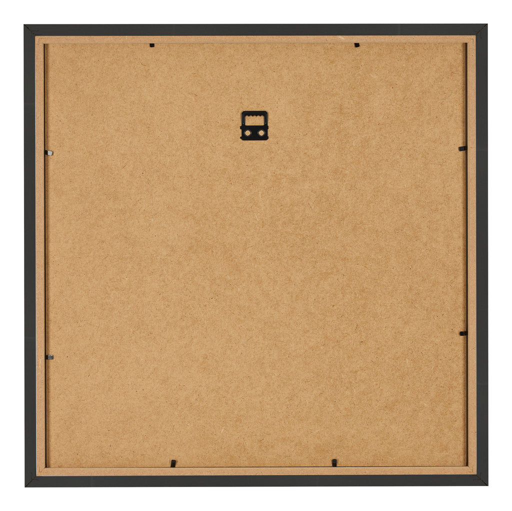 Photo Frame 50x50cm Black Woodgrain MDF Bologna Back | Yourdecoration.com