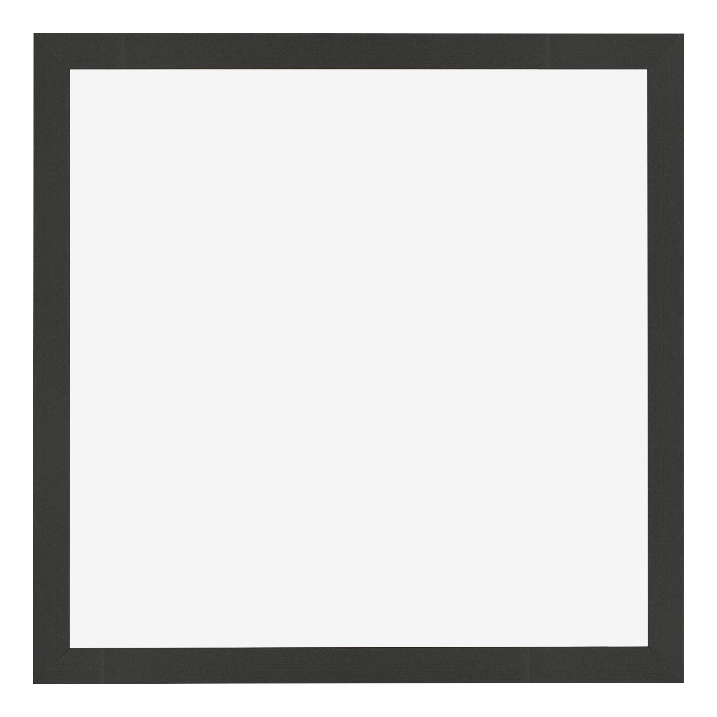 Photo Frame 50x50cm Black Woodgrain MDF Bologna Front | Yourdecoration.com