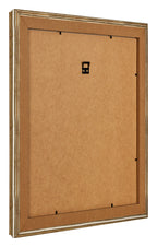 Photo Frame 50x50cm Gold Antique MDF Lazio Back Oblique | Yourdecoration.com