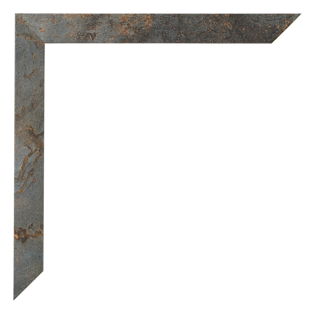 Photo Frame 50x50cm Oxidized Metal MDF Bologna Detail Corner | Yourdecoration.com