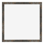 Photo Frame 50x50cm Oxidized Metal MDF Bologna Front | Yourdecoration.com