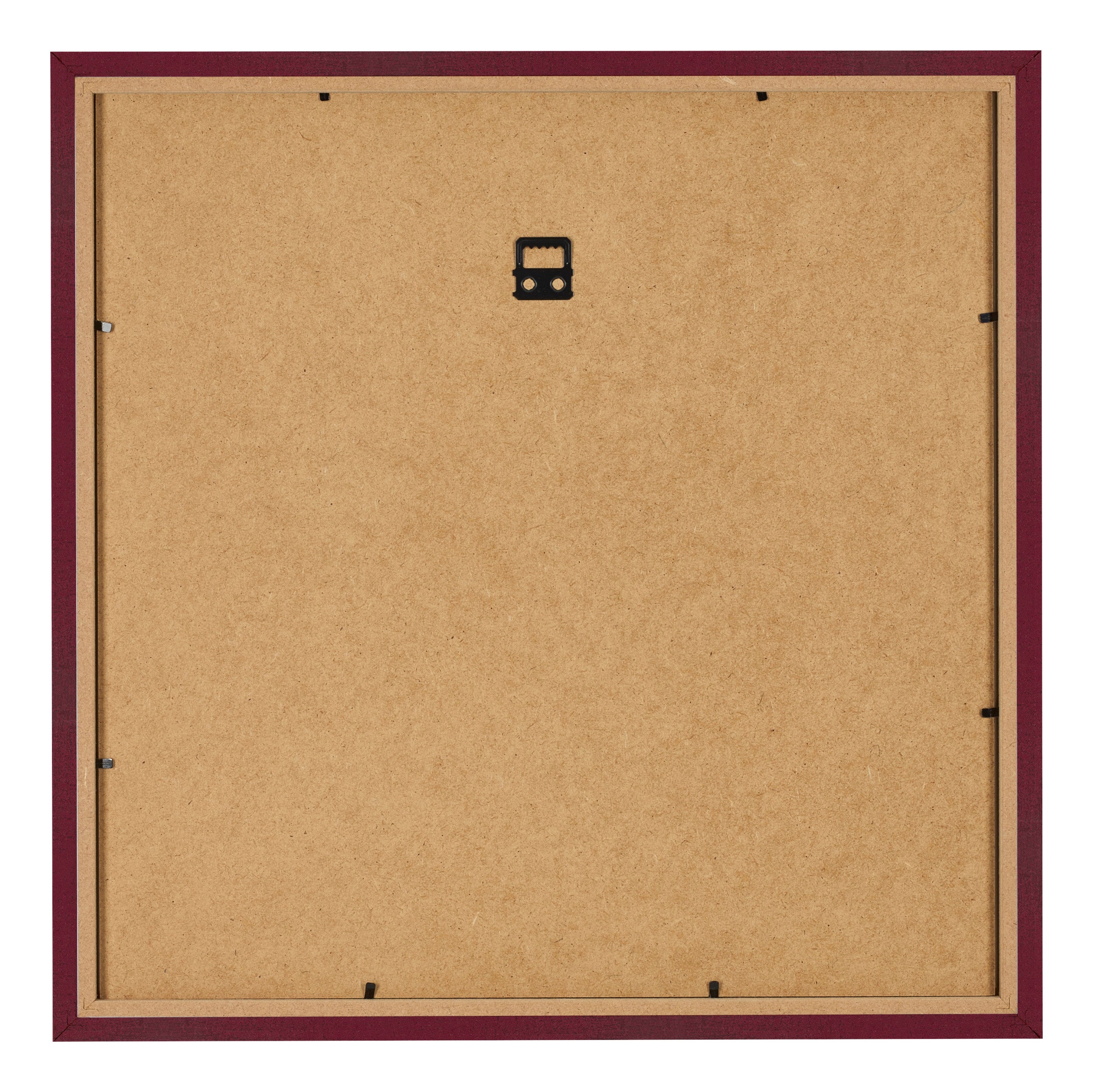 Photo Frame 50x50cm Wine Red Swept MDF Bologna Back | Yourdecoration.com