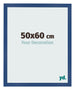 Photo Frame 50x60 cm Dark Blue MDF Bologna Front Size | Yourdecoration.com