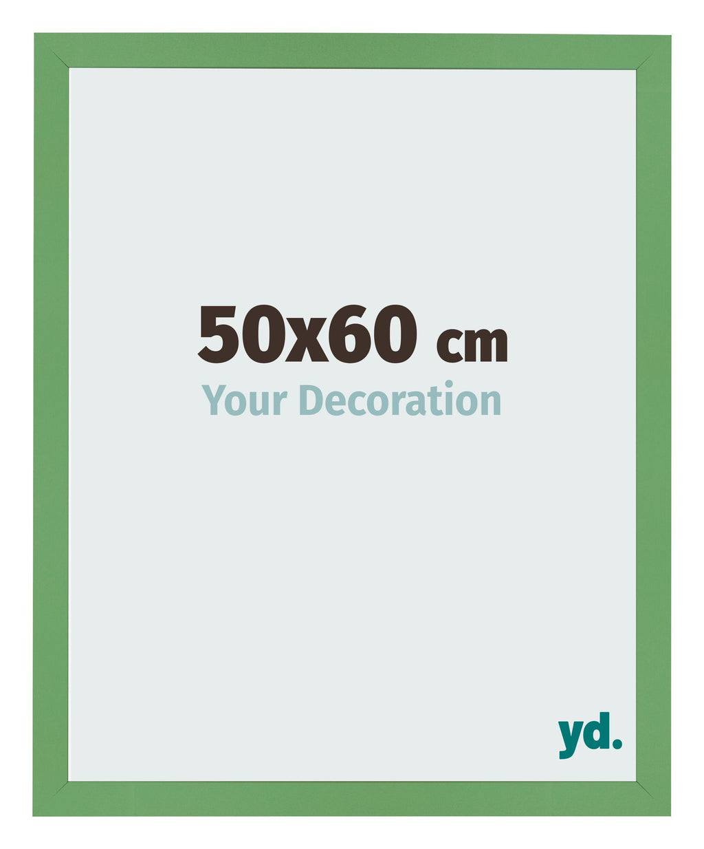 Photo Frame 50x60 cm Green MDF Bologna Front Size | Yourdecoration.com