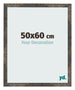 Photo Frame 50x60 cm Oxidized Metal MDF Bologna Front Size | Yourdecoration.com