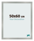 Photo Frame 50x60cm Aluminum Brushed MDF Bologna Front Size | Yourdecoration.com