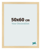 Photo Frame 50x60cm Beech Design MDF Bologna Front Size | Yourdecoration.com