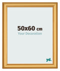 Photo Frame 50x60cm Gold Matte MDF Lazio Front Size | Yourdecoration.com