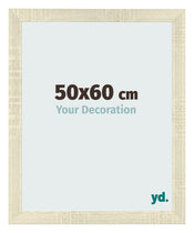 Photo Frame 50x60cm Sonoma Oak MDF Pisa Front Size | Yourdecoration.com
